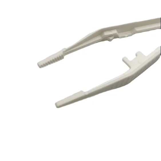 Professional customization Disposable Plastic Tweezers for Laboratory Plastic Food Tweezers Mini Plastic Tweezers for Children