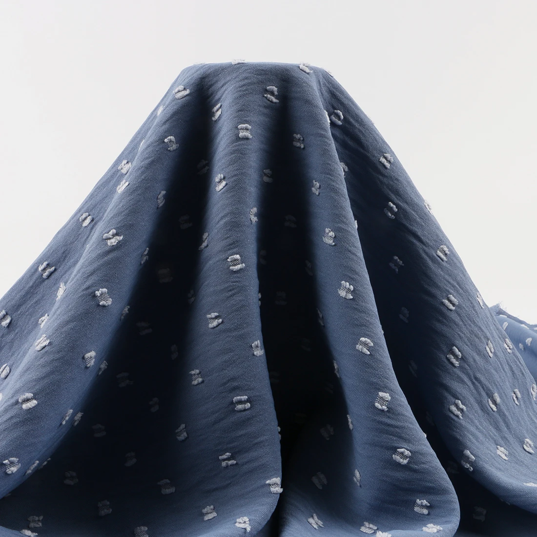 new product linen CEY 100% polyester 4way stretch dyed chiffon fabric air flow