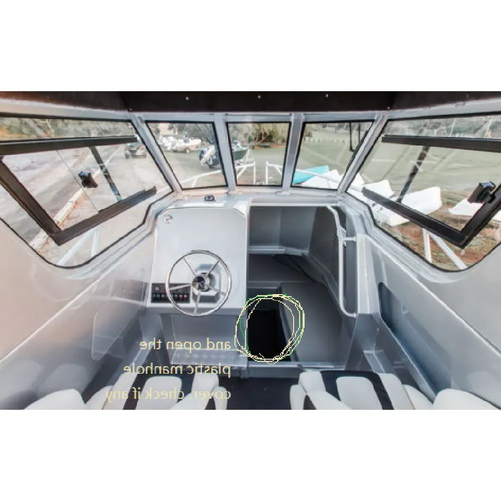 factory direct high quality yacht luxury boat cabin cruiser speed With Cooking Area