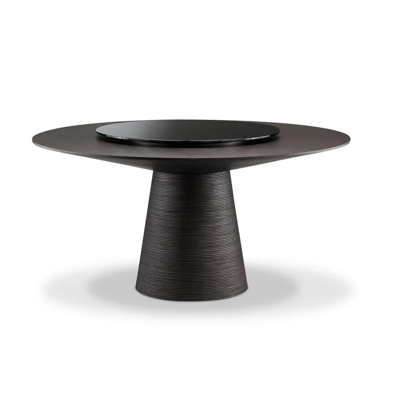 
COOMO High Quality Dining Table Modern Style Wooden Round Dining Table 