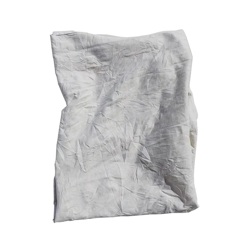 2022 Cotton Cloth Waste Oil Cleaning T Shirt Rags Cotton Car Cleaning Rag