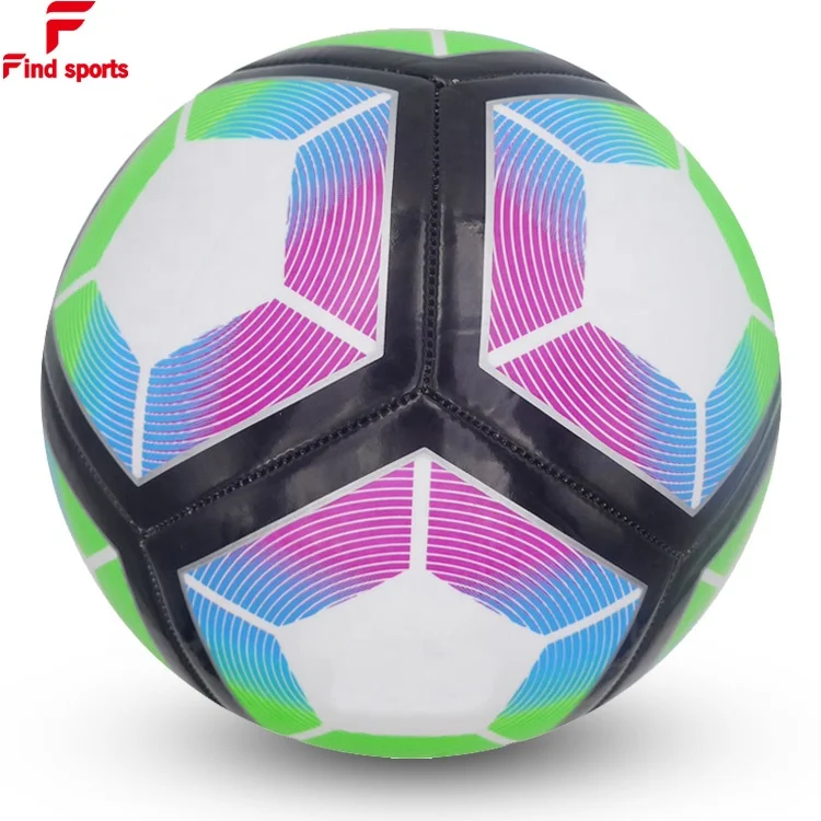 Football PVC 2018 Latest Arrival New Design Strike 12 Panels Soccer Ball team sports