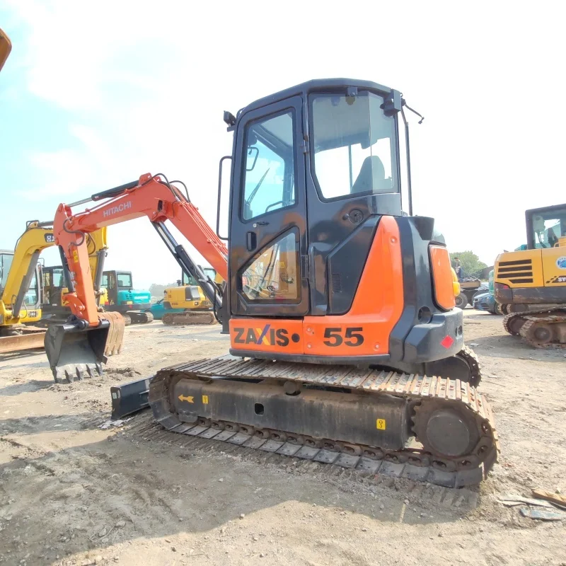Real Supplier Direct Sale Hot Selling Hitachi ZX55 Used Excavators Secondhand Diggers