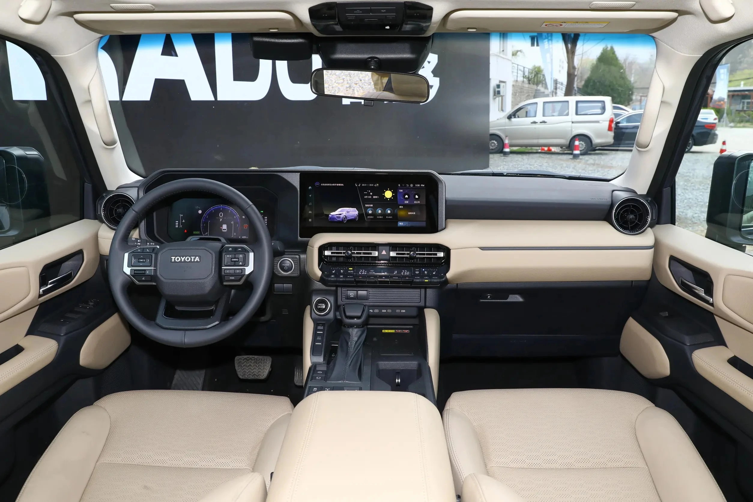 2024 Новый PLC300 внедорожник большой дизельный автоматический AWD кожаные сиденья R18 шины панорамный люк на крыше левое рулевое управление сделано в Китае
