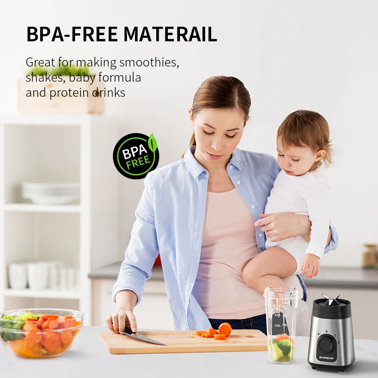 Nutri-Blender Plus Compact Personal Blender 900-Peak-Watt Motor Frozen Drinks Smoothies Blender