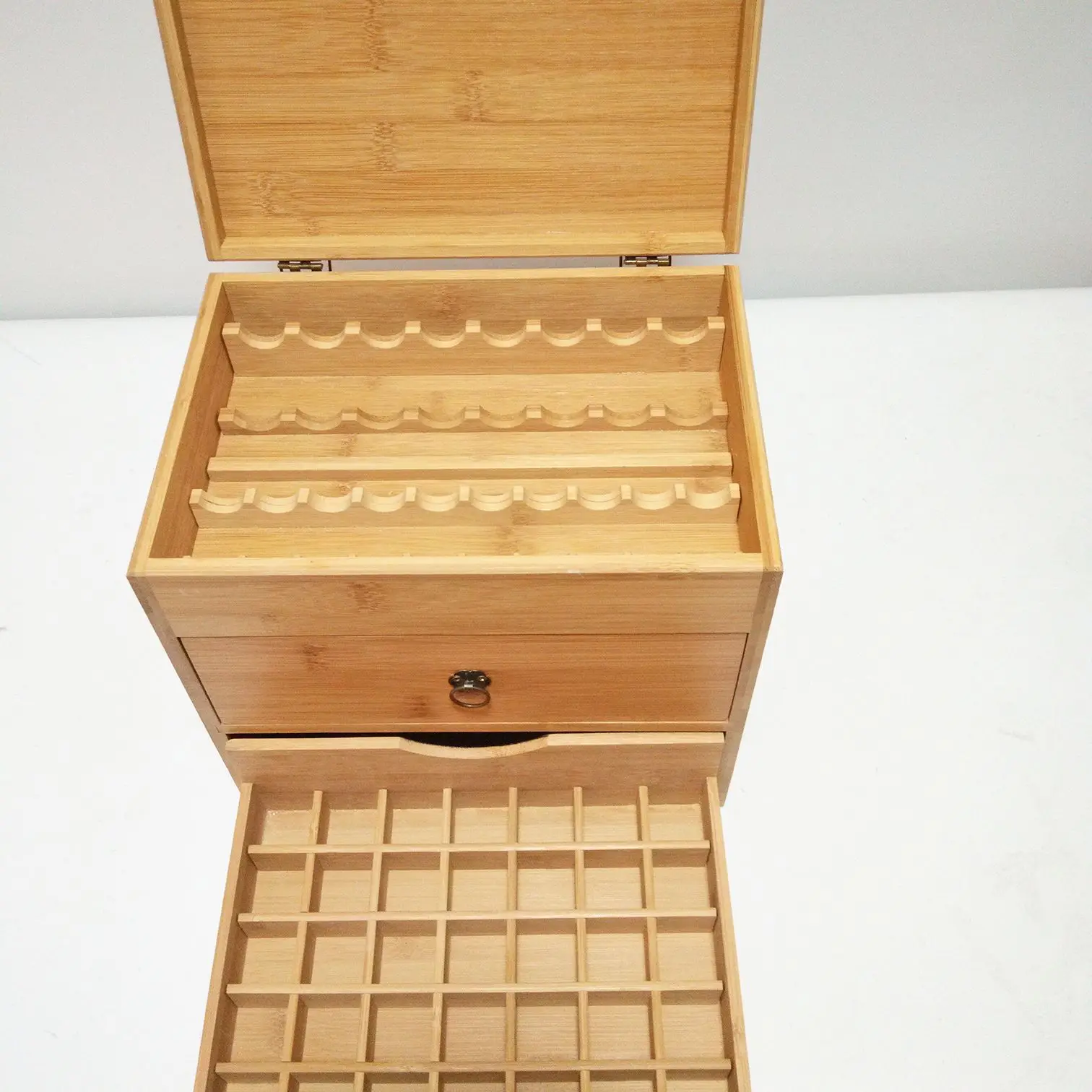 customized novel design matt finish wooden essential oil box bamboo box