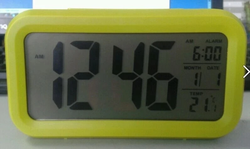 Digital Led Alarm Electronic Desk Table Clocks With Calendar LCD Table Clocks Temperaturel Alam Clock.