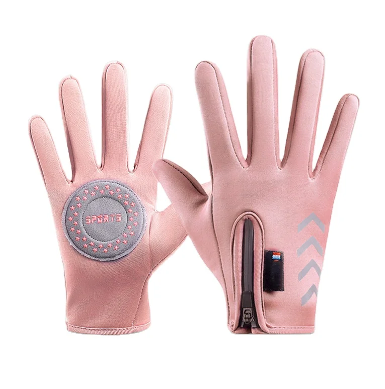 Детские перчатки для катания на лыжах водонепроницаемые перчатки для верховой езды плюс бархатные перчатки для мальчиков и девочек 5-10 лет