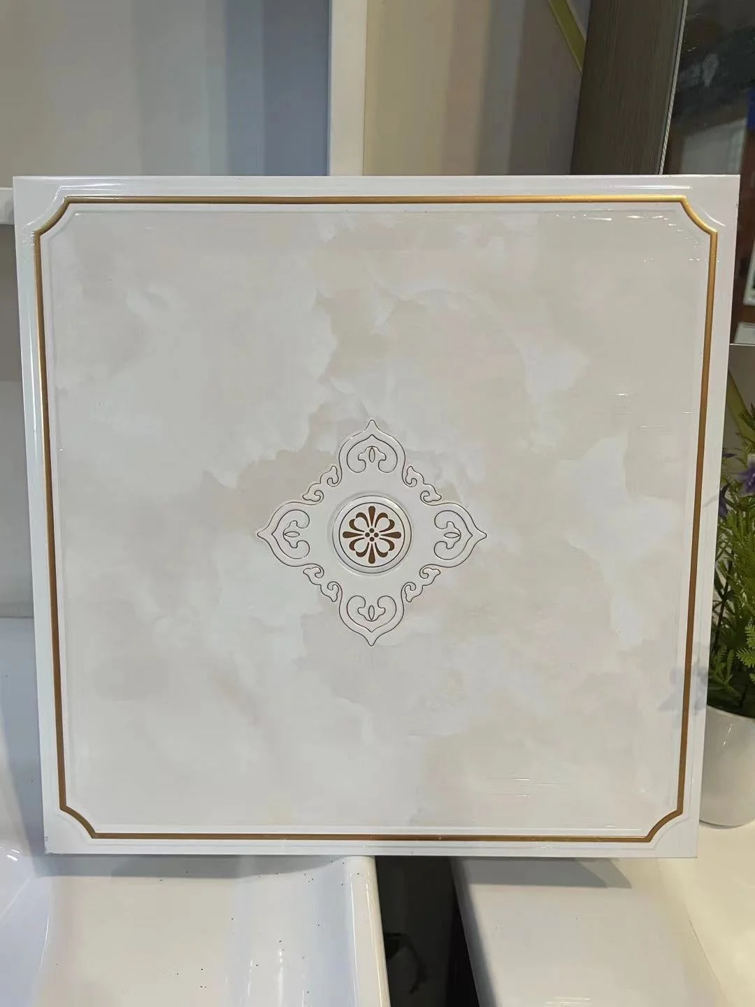 Waterproof Metal Aluminum Ceiling Panels Bathroom Integrated Ceiling