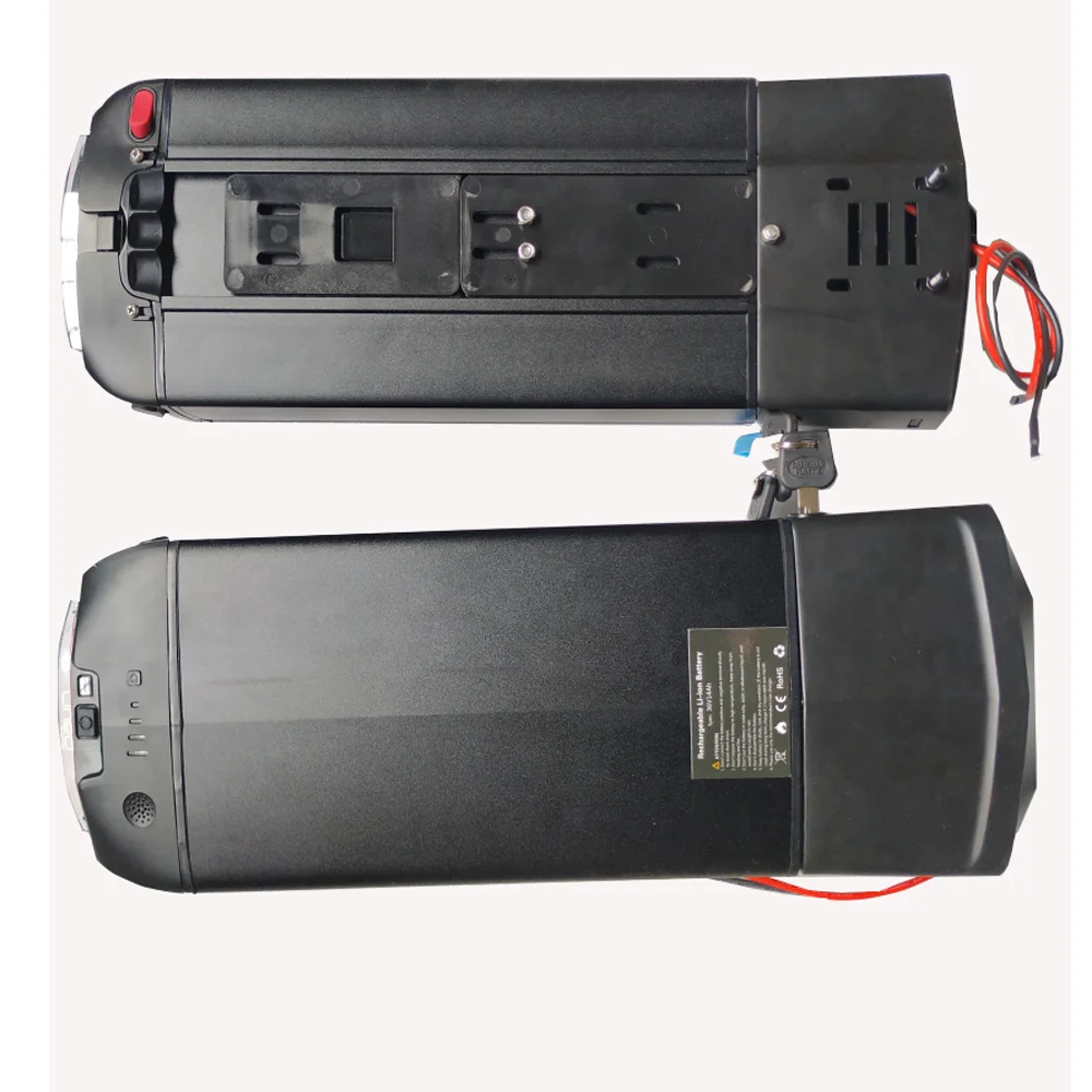 Electric Bike 24V 36V 48V 14Ah 13Ah 20Ah Lithium battery Rear Rack e-bike battery ebike li ion battery pack
