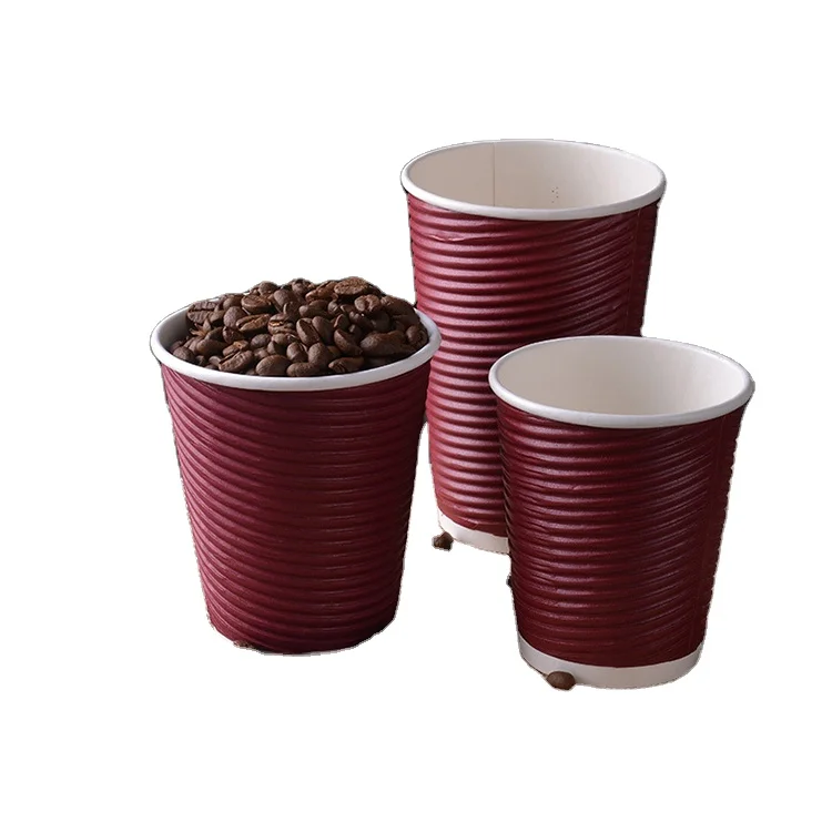 Ripple Coffee Cups 16z Ripple Cup 500 ML Ripple Paper Cup
