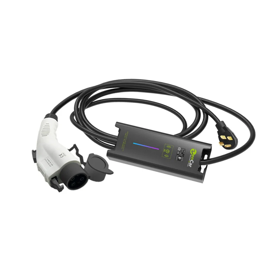 40A Evse SAE J1772 стандартное зарядное устройство Zencar Ev Уровень 2 с 14-50 разъемами