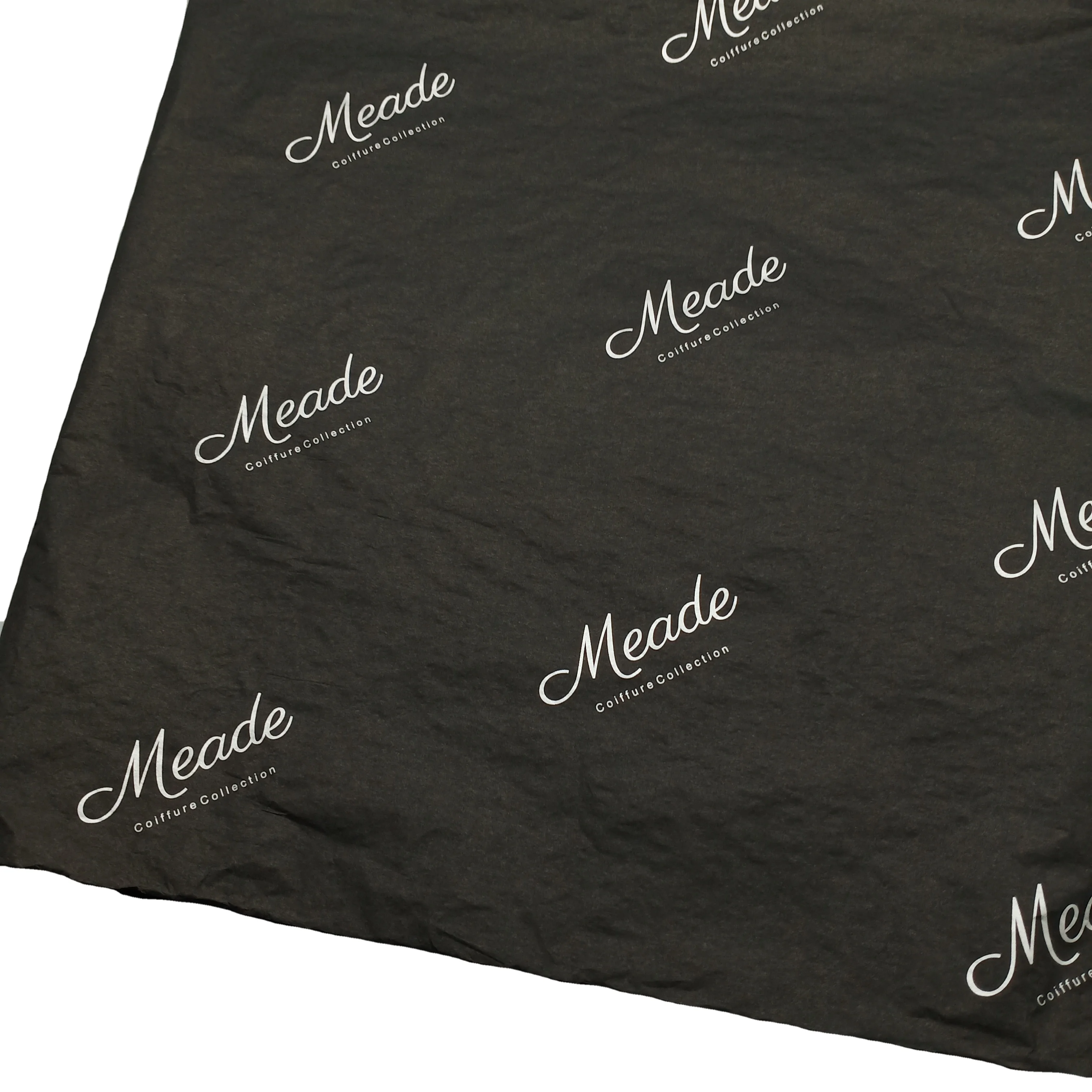 
Black Printing Tissue Paper Wrapping Garment Custom Printed 