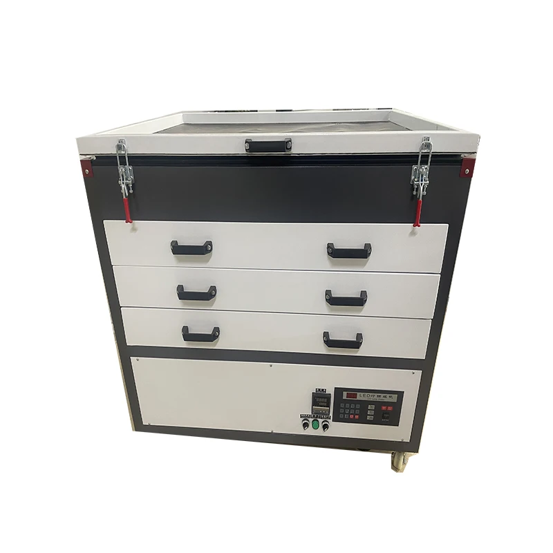Doyan  LED  exposure machine with three layers drying cabinet exposure unit screen printing