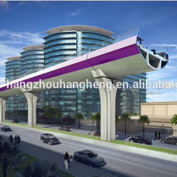 Metro Viaduct Steel Structure Protection Barrier Edge Unit