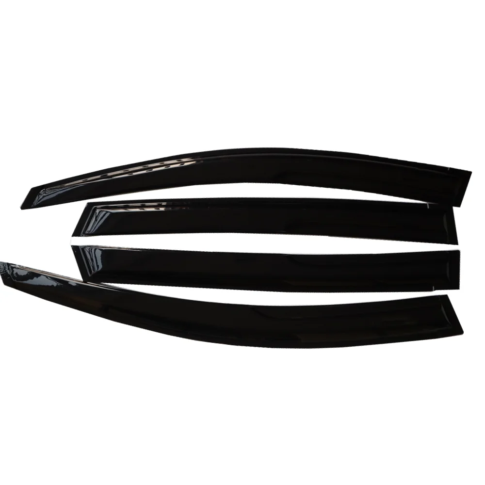 12-year factory Car Rain Visor Side Wind Window Deflector Auto Rain Sun Guards Door Ventshade Visor For LIFAN 330