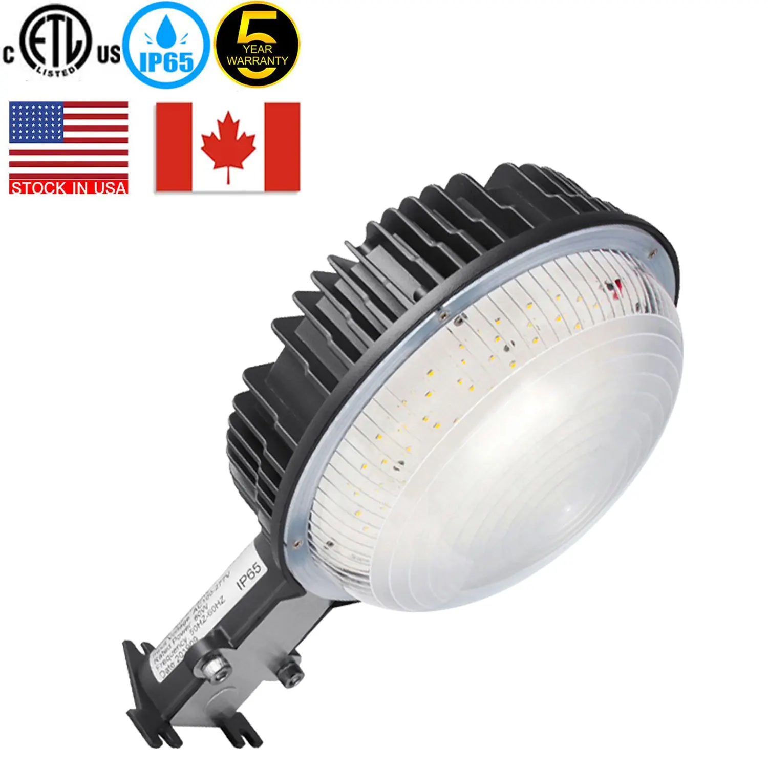 LED Barn Light Outdoor Wall Lamp Dusk to Dawn Sensor LED Barn Light Available in 80W 100W and 120W