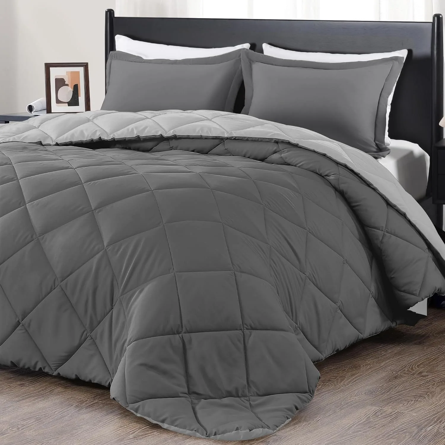 Polyester Fiber Filled Comforter 4-Season Comforter  Leisure Duvet Insert Bedding Quilts Comforter