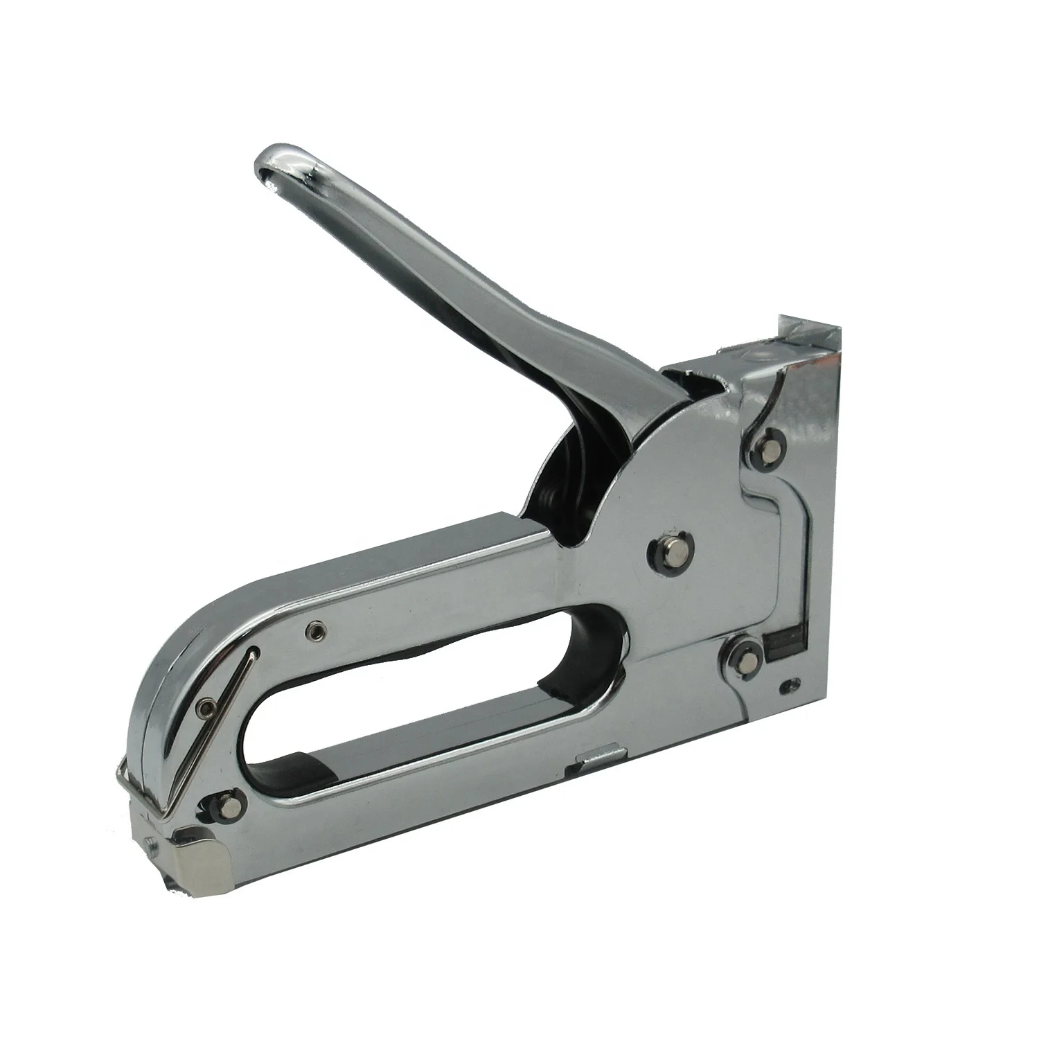  Hot sale all metal hand manual 4-8mm U nail GS standard heavy duty staple gun wood sofa stapler with 200pcs
