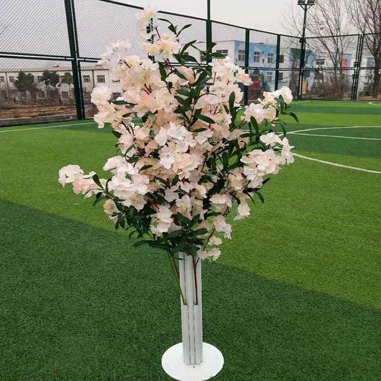 New Artificial Wedding Tree Floor Centerpieces Decoration Bloom Fake Flower Trees