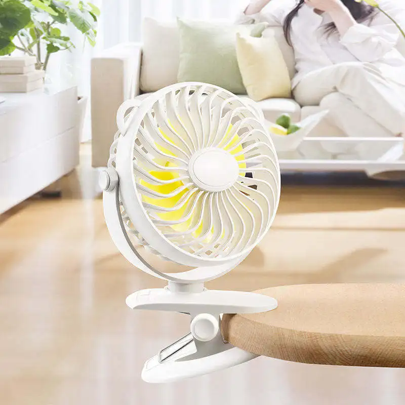 Перезаряжаемый портативный Настольный вентилятор с 360 градусами