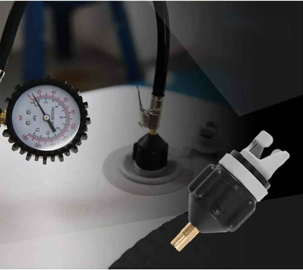 Inflatable Board Premium Conventional Air Adapter Sturdy SUP Air adapter Quickly Inflation and Strong Sealing SUP Pump Adapter