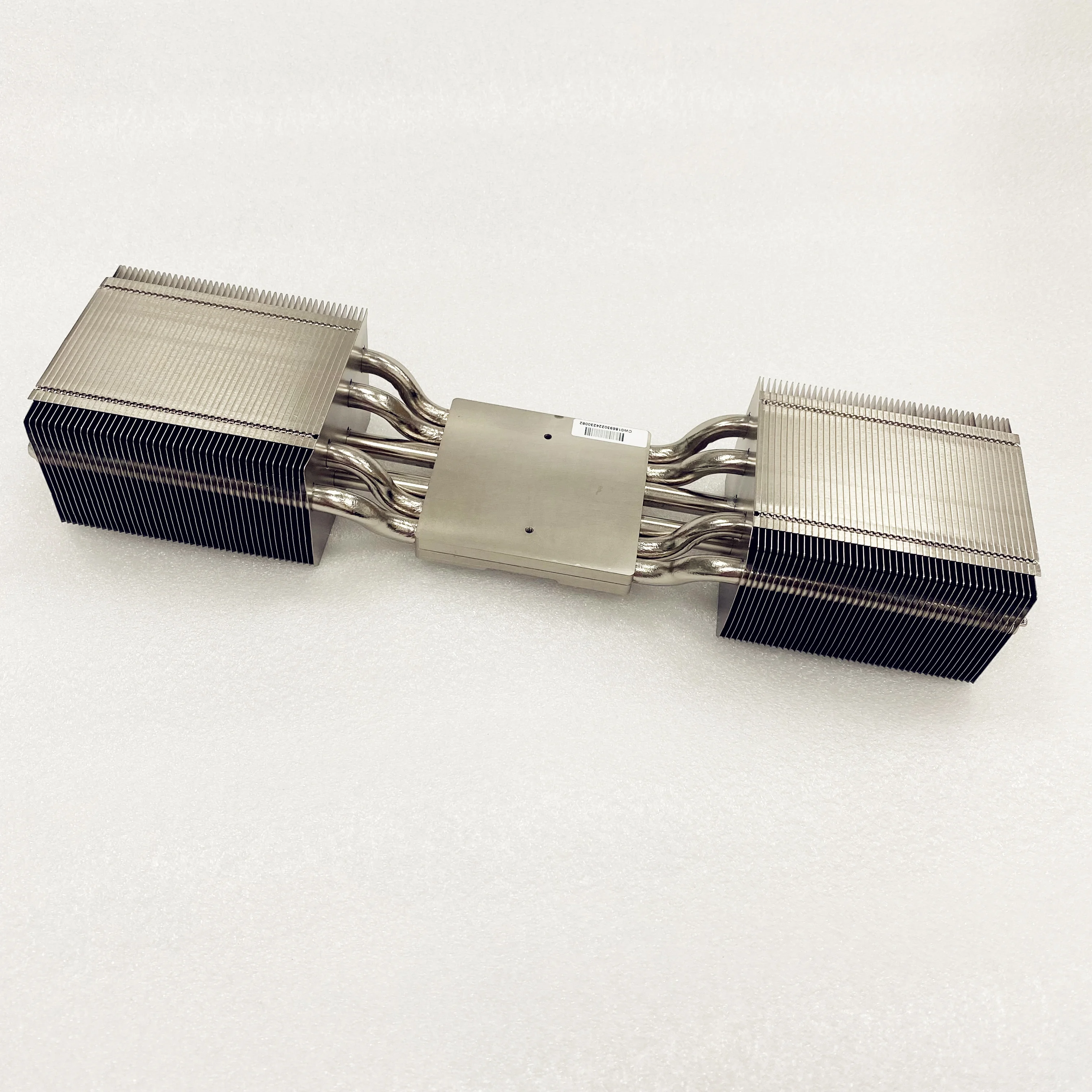 Nickel Plating Aluminum Heatsink with 10mm Heatpipe for Thermoelectric Cooler