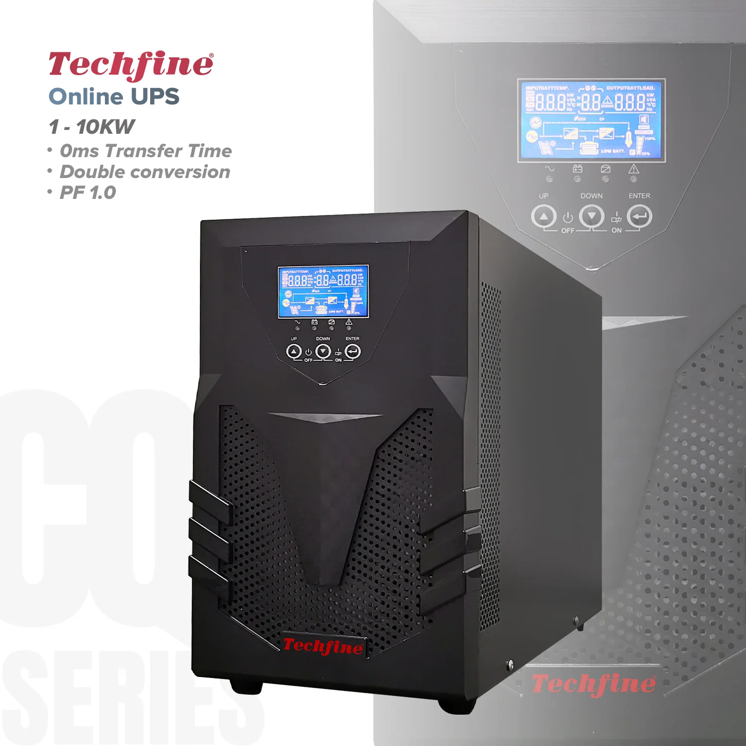 1~3Kva Online Ups without Battery Backup Surge Protector UPS System Uninterruptible Power Supply