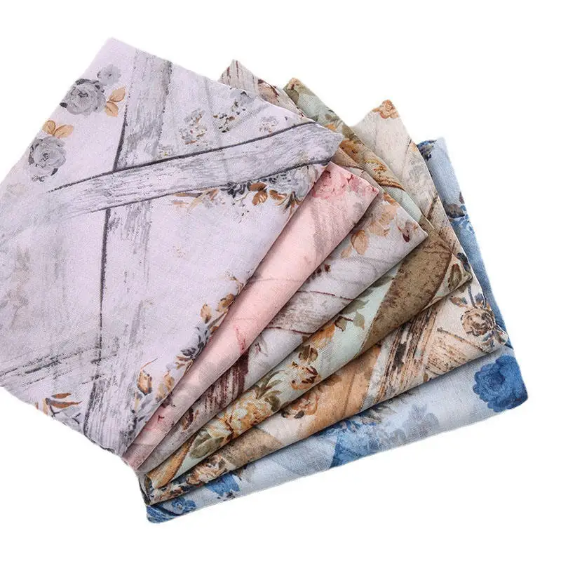 YOMO tudung malaysia wholesale bawal cotton voile printed tudung bawal cotton premium for Women Muslim