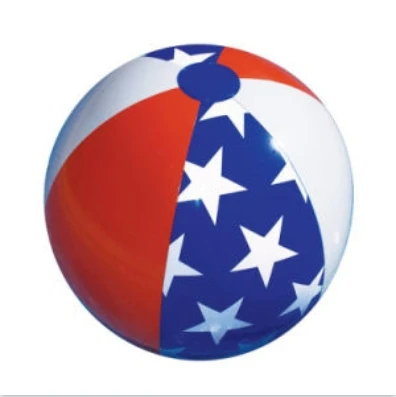 Customized inflatable beach ball by manufacturer, environmentally friendly PVC inflatable beach toy ball, outdoor toy