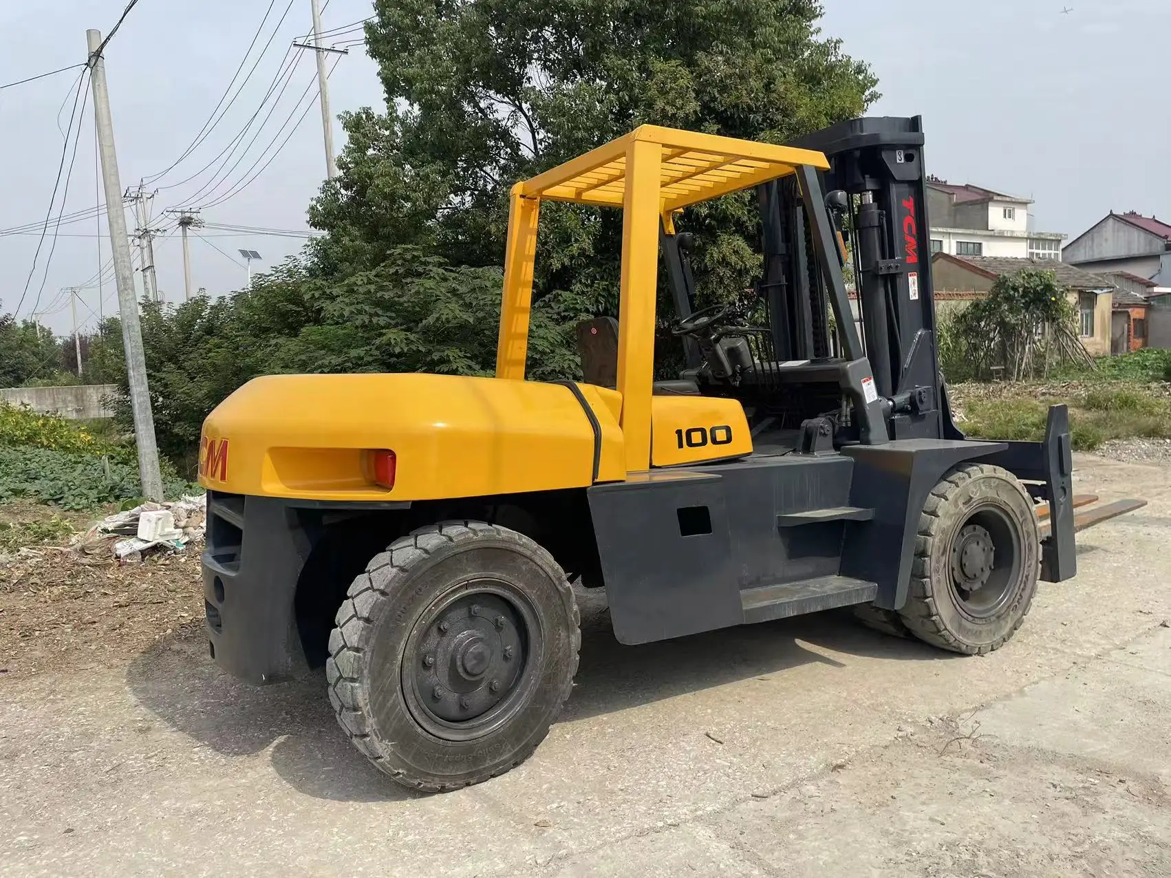 Высококачественный вилочный погрузчик Komatsu 16 тонн TCM низкая цена сделанный в Японии б/у tcm 3t 5t 10t 15t 20t 25t 30