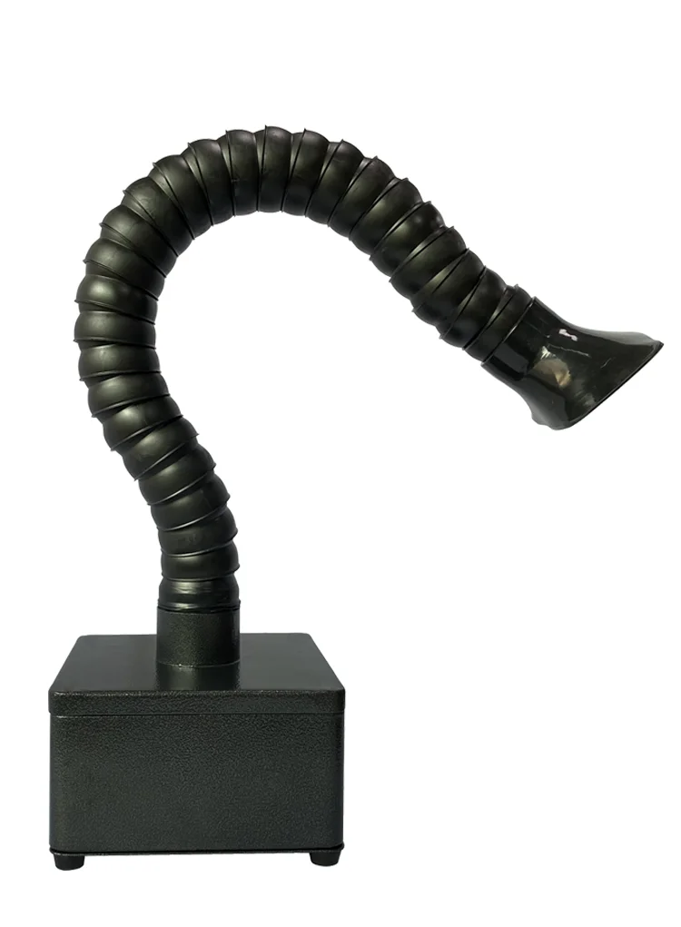 Digital Mini Laser Soldering Welding Fume Extractor TBK 638 Beauty Salon Dust and Smoke Collector with Activated Carbon Filter