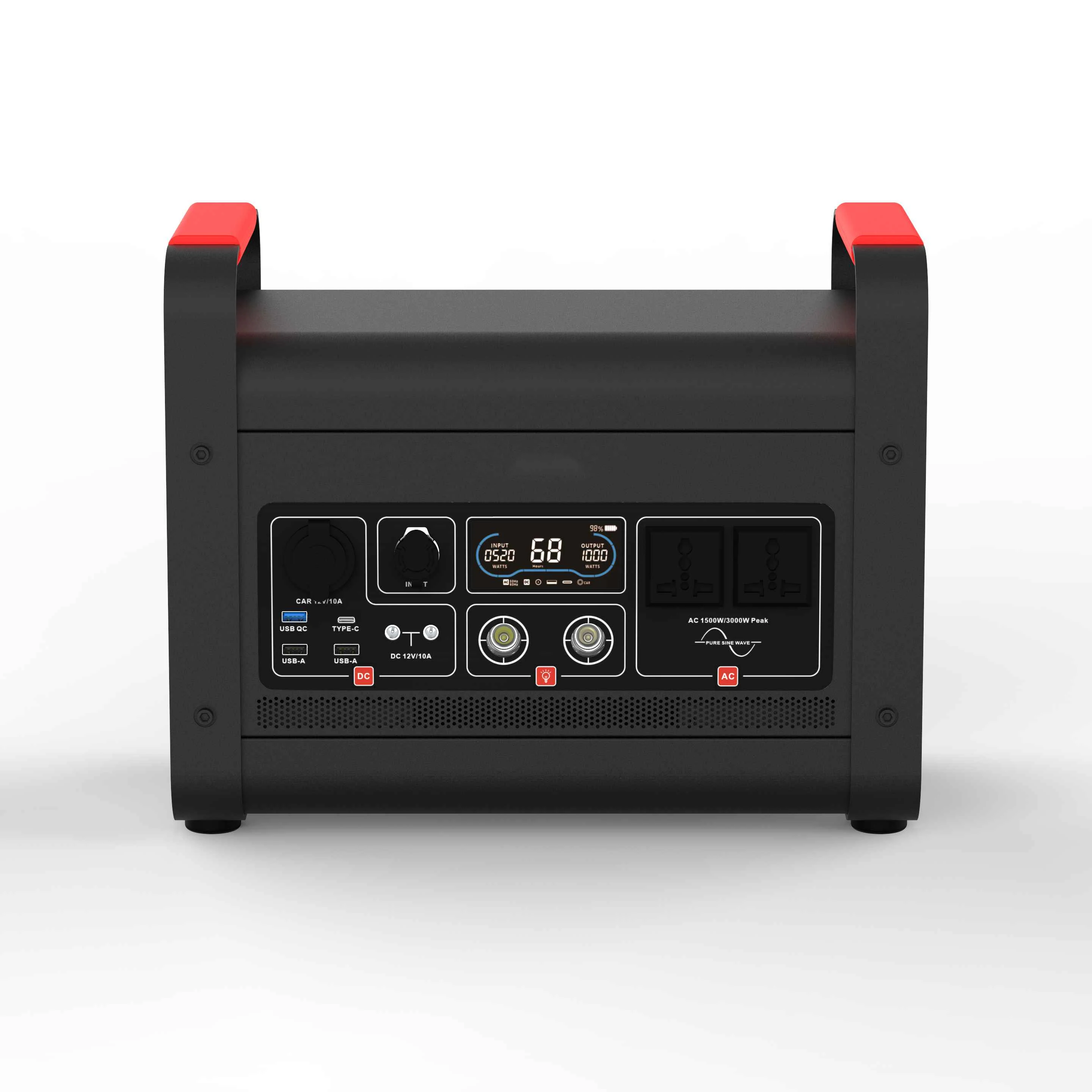 2024 new design 1KW Sweet Service Portable Solar Energy Generator LiFePo4 Battery Pack For Drone