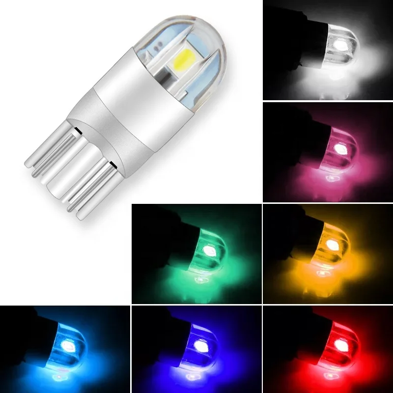 T10  Customize bright canbus led signal lights w5w led car turning light BAY15S P21 w21 1156 3030 turn signal lights