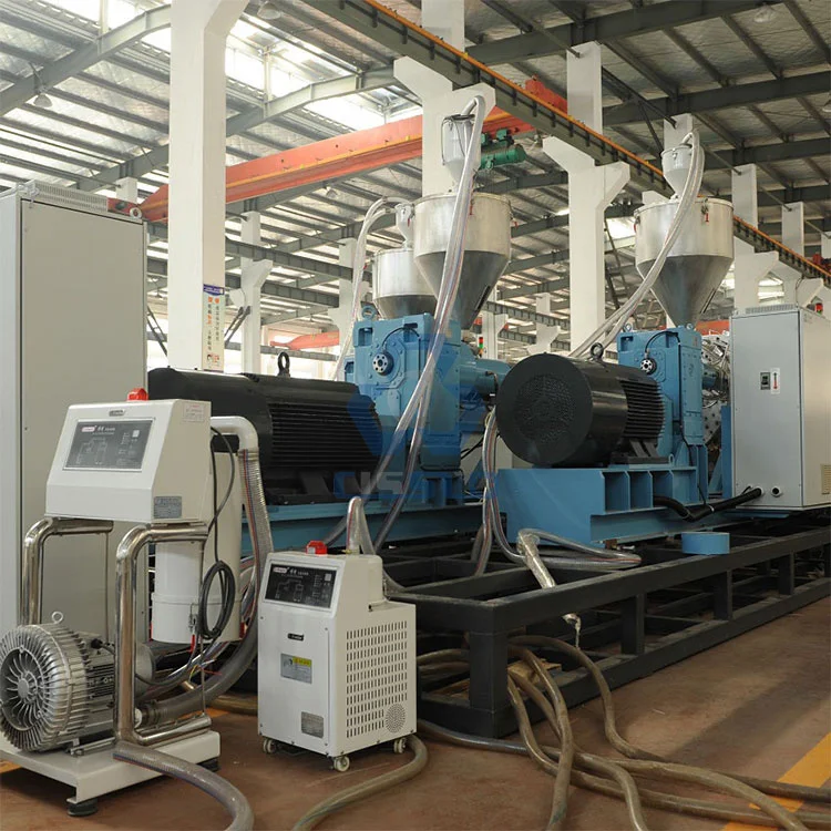 Germany Technology Large Diameter Polyethylene Pipe Extruder Machinery