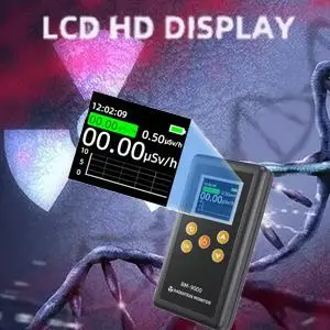 2022 Digital Handheld radiation detector with battery gamma ray detector for Indoor and Outdoor