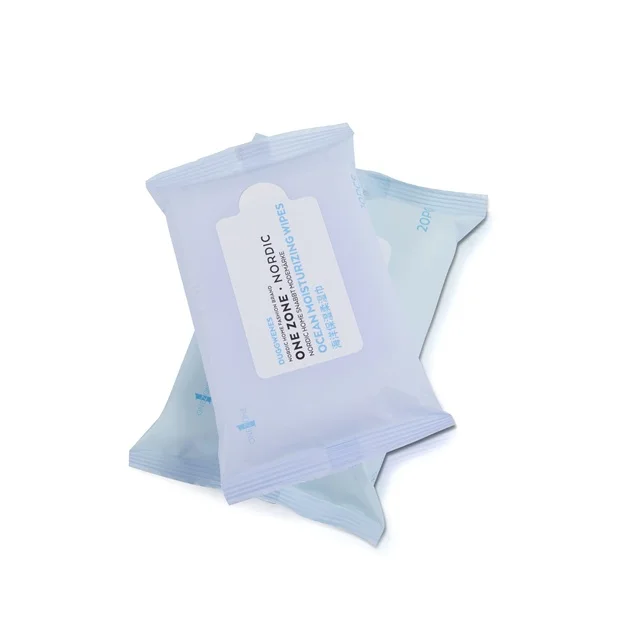  Одноразовые влажные салфетки для лица Towelettes частная этикетка дорожный размер 20 шт масло чайного дерева и коллаген анти-возрастные удаления