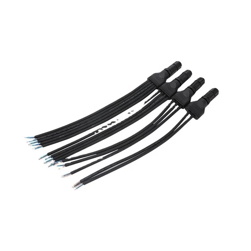 M19 Y Model Tow Four Outdoor Eight Claw Wire Connection Type Connector Nylon Y Model One out Two Wire