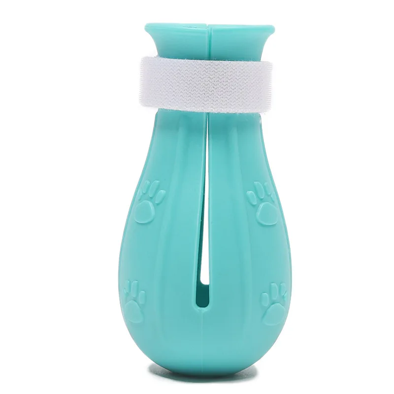 Adjustable Anti Scratch Cat Booties Cat Silicone Foot Covers Cat Paw Protector Boots