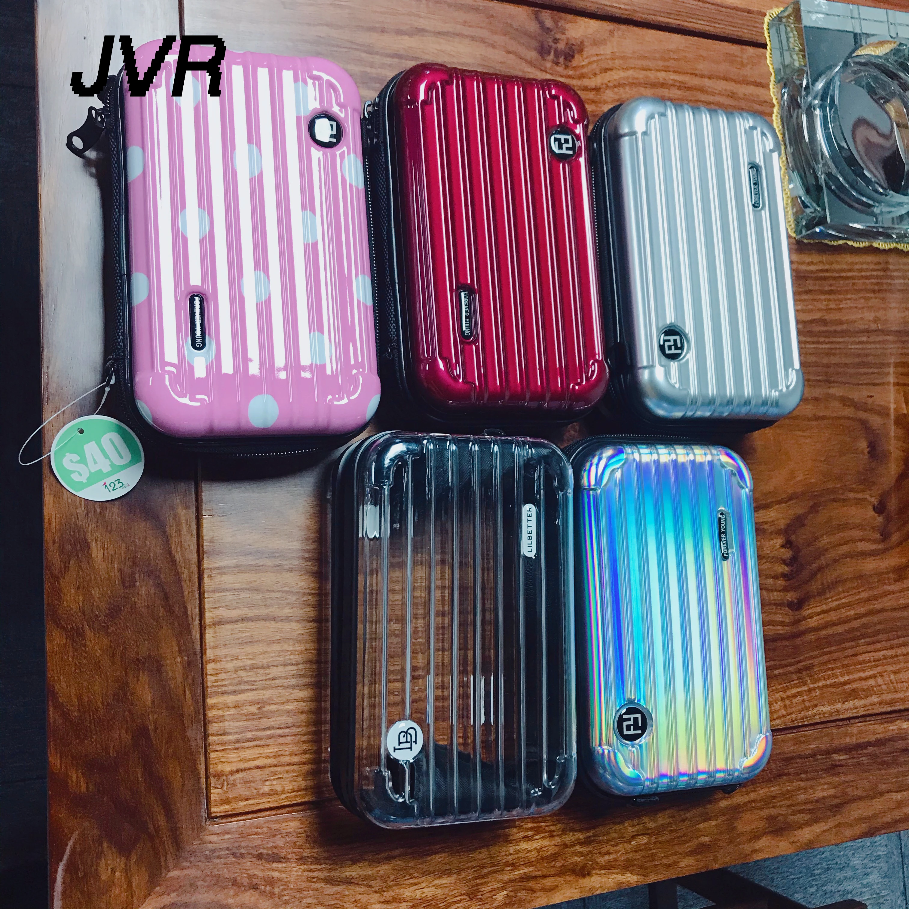 2023  Multifunction Mini Storage Bag ABS PC Hard Shell Cosmetic Case Women Beauty Travel Make Up Luggage Case