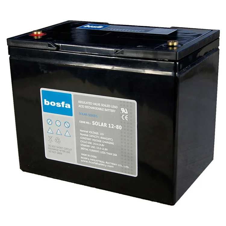 12V 80AH VRLA rechargeable agm solar inverter battery 12v80ah portable solar battery