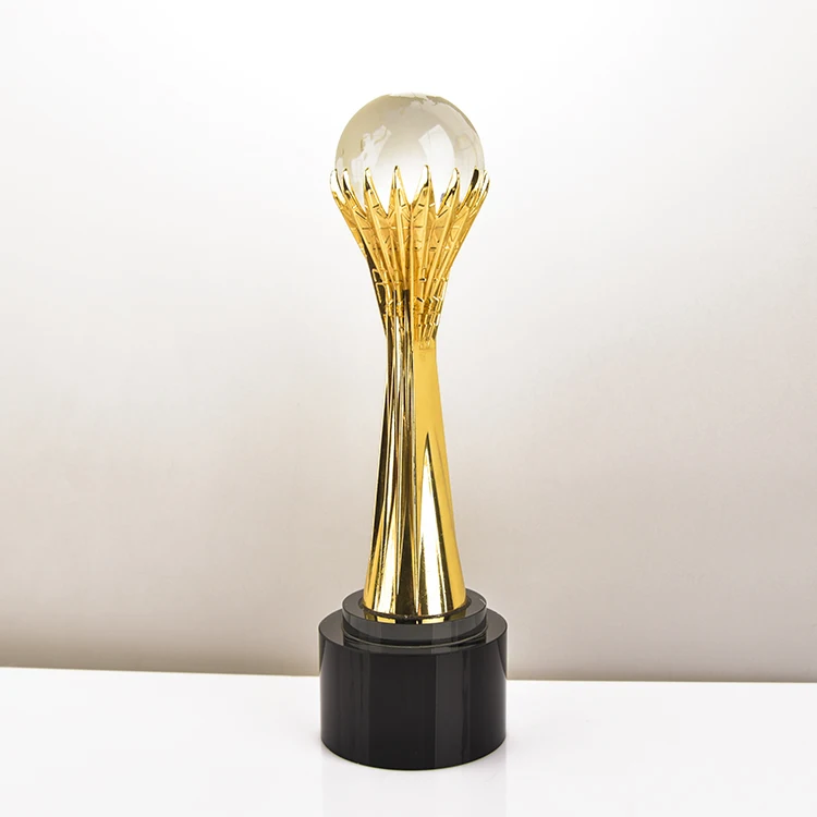 Manufacturer custom wholesale OEM metal sports award gold cup trophies
