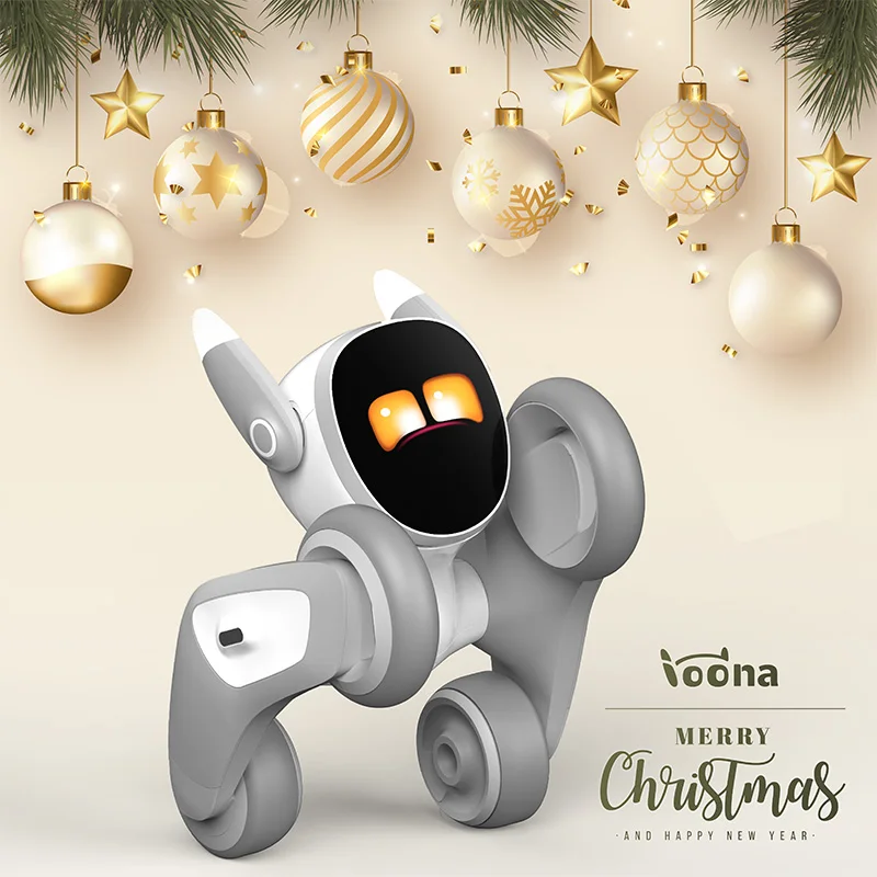 Christmas gifts Loona Ai Intelligence Robot Dog toy Interactive voice People Electronic Pet Dog for kids