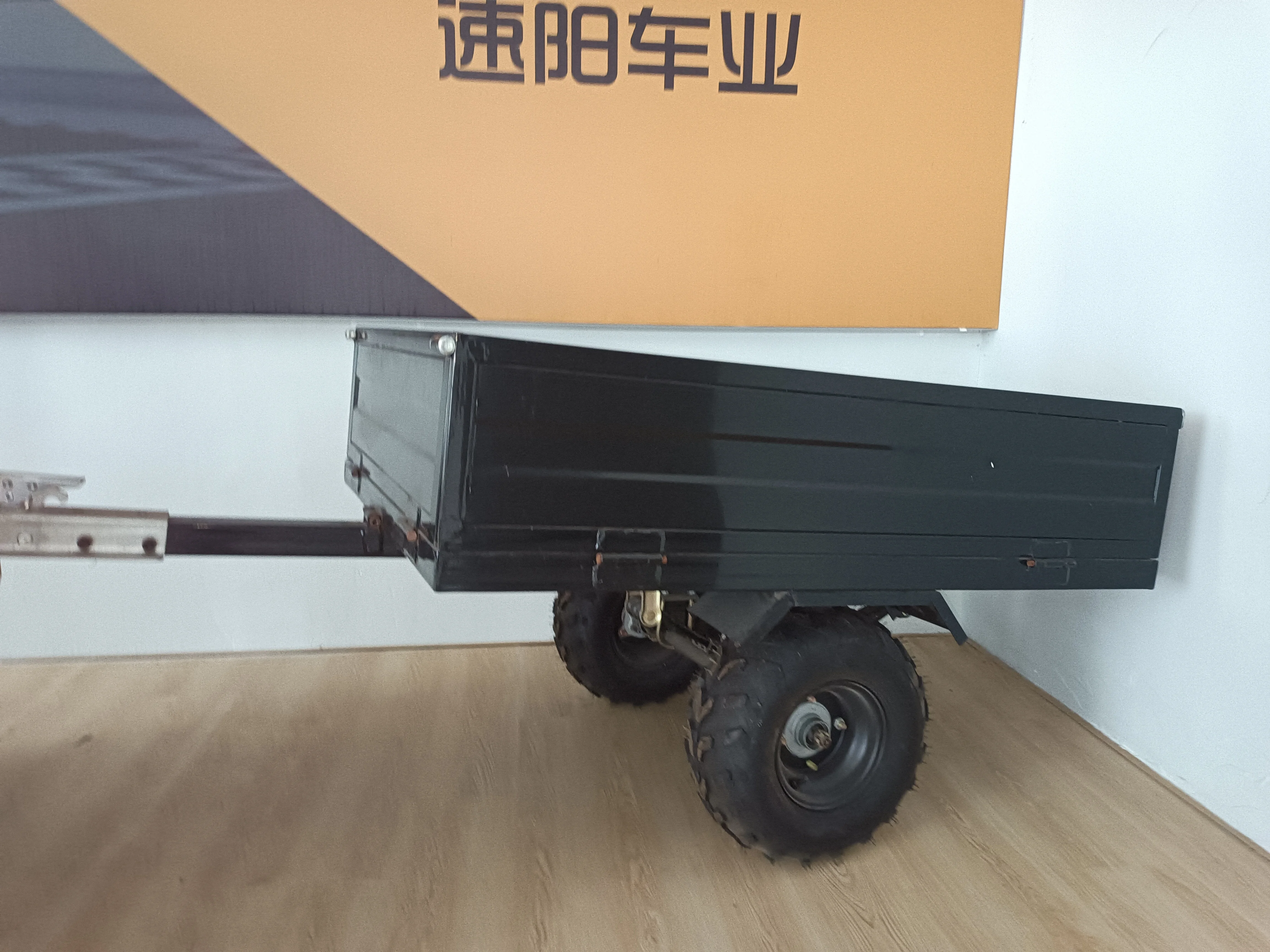 Suyang dumper utv container mini trailer farm quad atvs with 2 wheeler