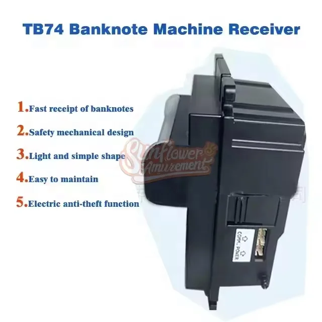 ICT Bill Acceptor TP74 70 77Bill Acceptor With Stacker For Vending Machine  ICTP70
