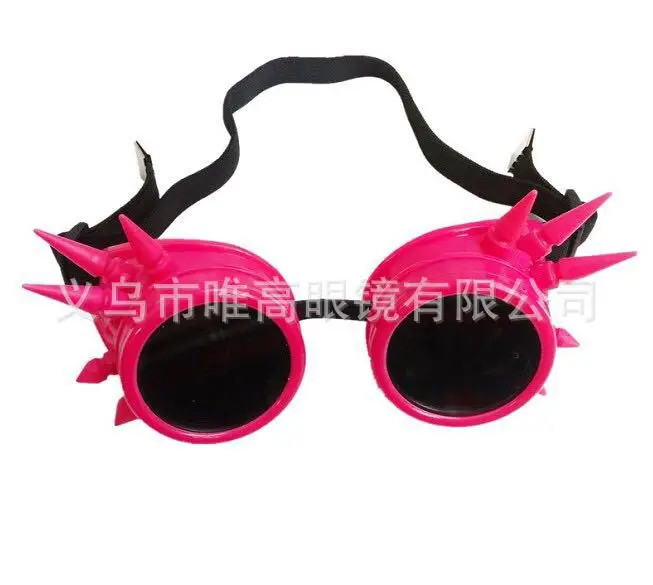 Rivet Steam Punk Safety Glasses Cosplay Party Goggles Personalized Dress Up Cycling Steam Punk