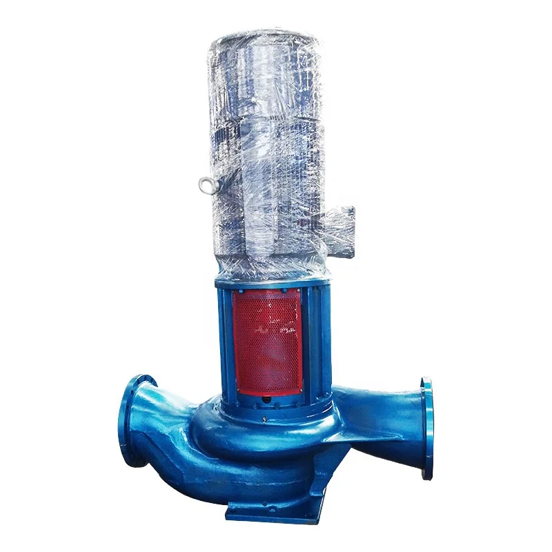 Electric vertical stainless steel pipeline hot and cold water booster pump for high-rise buildings