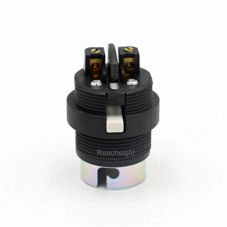 Black White Switched B22/Bc T1 House Hold Lamp Holder