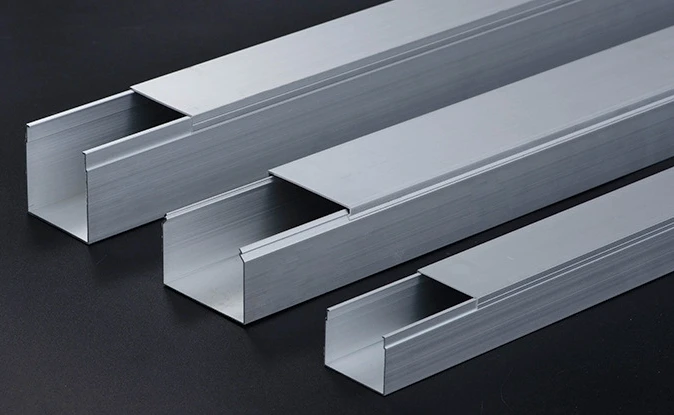 Manufacturer Factory Hot Sale Aluminum Cable Trunking Wiring Ducts
