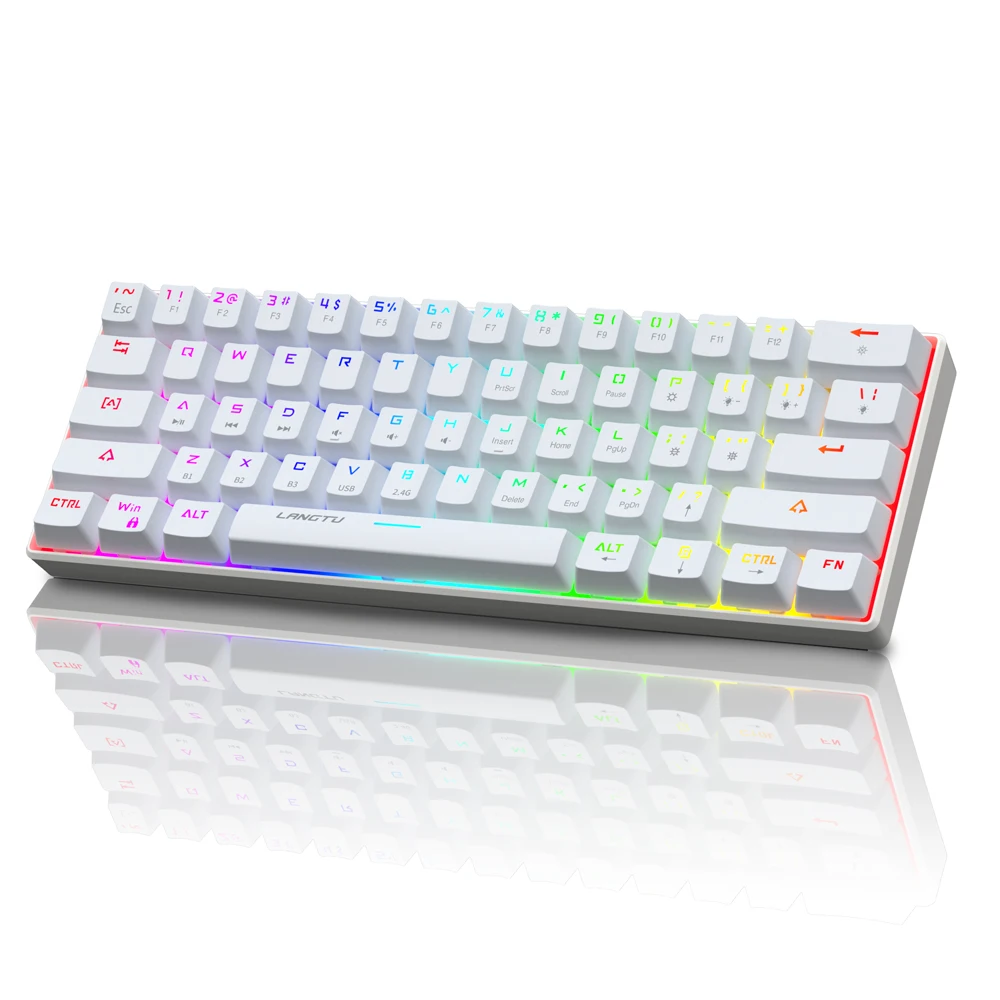  Проводная 60% клавиши оптический переключатель RGB подсветка программируемая Механическая игровая